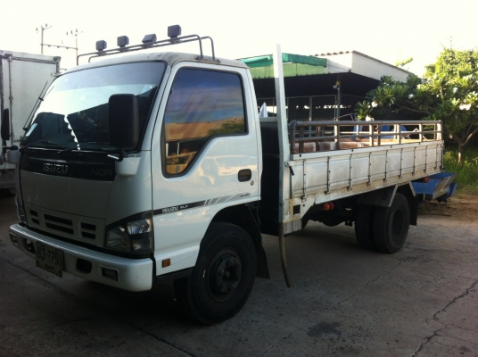 หกล้อ อีซูซุ NQR150โบว์ อินเตอร์ ปี50 ห้างแท้ สภาพดีสวยพร้อมใช้งาน ทะเบียนพร้อมโอน