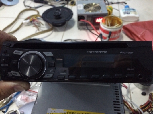 Pioneer DEH-360 MP3 CD AUX เพาเวอร์50W-4 ไม่มีปรีเอ้า สภาพสวย มือ2 ญี่ปุ่น