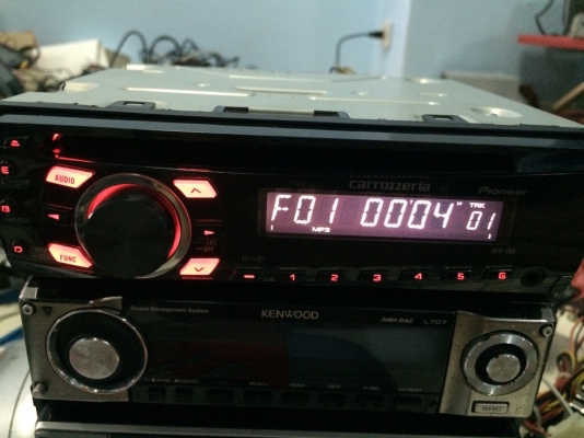 Pioneer DEH-360 MP3 CD AUX เพาเวอร์50W-4 ไม่มีปรีเอ้า สภาพสวย มือ2 ญี่ปุ่น