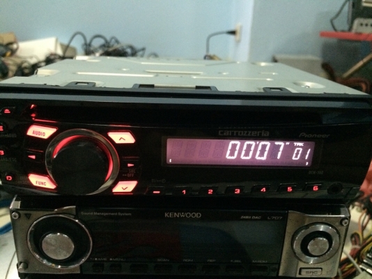 Pioneer DEH-360 MP3 CD AUX เพาเวอร์50W-4 ไม่มีปรีเอ้า สภาพสวย มือ2 ญี่ปุ่น