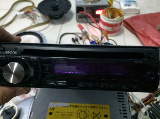 KENWOOD E242 MP3 CD AUX เพาเวอร์50*4 ไม่มีปรีเอ้า สภาพสวย มือ2 ญี่ปุ่น