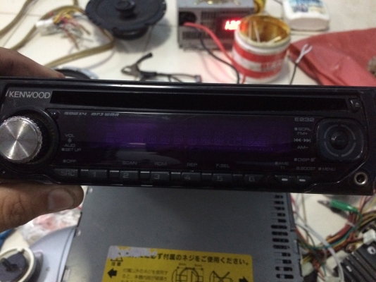 KENWOOD E232 MP3 CD AUX เพาเวอร์50*4 ไม่มีปรีเอ้า สภาพสวย มือ2 ญี่ปุ่น