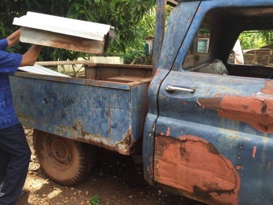 ลุงฝากขายกะบะเชฟเมกันตามรูปไม่มีทะเบียนรถขับได้129000