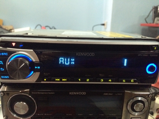 KENWOOD E262 MP3 CD AUX เพาเวอร์50*4 ไม่มีปรีเอ้า สภาพสวย มือ2 ญี่ปุ่น