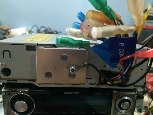 KENWOOD E262 MP3 CD AUX เพาเวอร์50*4 ไม่มีปรีเอ้า สภาพสวย มือ2 ญี่ปุ่น