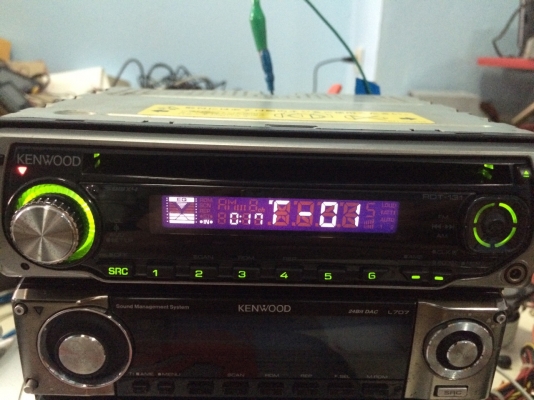 KENWOOD RDT-131 CD AUX เพาเวอร์50*4 ไม่มีปรีเอ้า สภาพสวย มือ2 ญี่ปุ่น