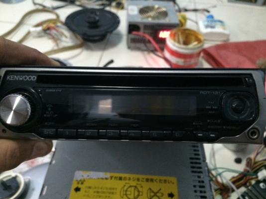 KENWOOD RDT-131 CD AUX เพาเวอร์50*4 ไม่มีปรีเอ้า สภาพสวย มือ2 ญี่ปุ่น