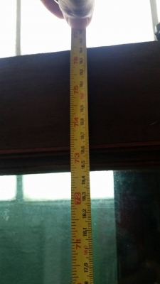 ชุดบานเลื่อนหน้าต่าง 4 บานพร้อมวงกบไม้เต็ง