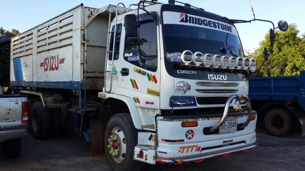 ขายด่วนDECA270 EURO2สองเพลาดั้มแม่ลูกๆ2เพลาสภาพพร้อมใช้ราคาไม่แพงจัดแนนท์ได้โทร0843923995