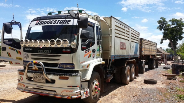 ขายด่วนDECA270 EURO2สองเพลาดั้มแม่ลูกๆ2เพลาสภาพพร้อมใช้ราคาไม่แพงจัดแนนท์ได้โทร0843923995