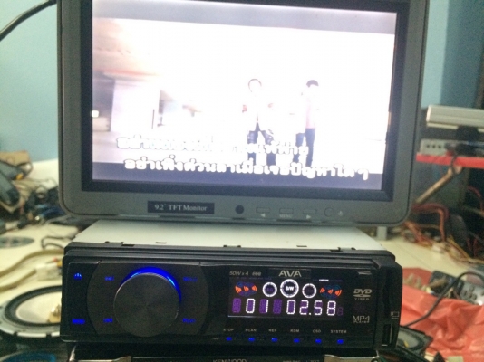 AVA DVD VCD MP4 MP3 SD CARD CD AUX ปรีเอ้า 3 ชุด Vedio out 1 ชุด สภาพสวย มือ2 ญี่ปุ่น