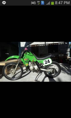 ขายวิบากKAWASAKI 150CC.โดดมันเคื่องแรงๆลด17500