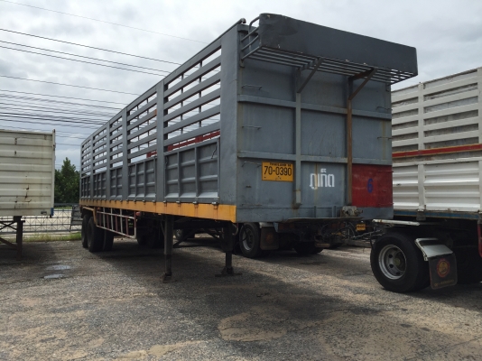 หางคอก 12 เมตร 2 เพลา สภาพดี