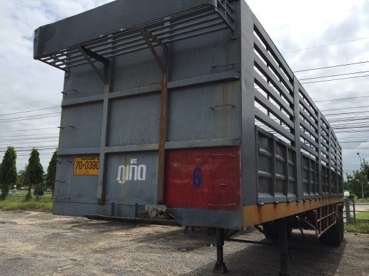 หางคอก 12 เมตร 2 เพลา สภาพดี