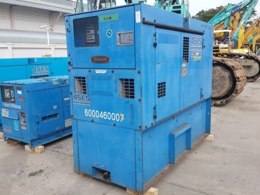 เครื่องกำเนิดไฟฟ้า 45KVA นำเข้าญี่ปุ่น DENYO DCA45ESHB #3827211 สภาพดี ราคาไม่แพง ติดต่อ โสมธิดา 061-4194022