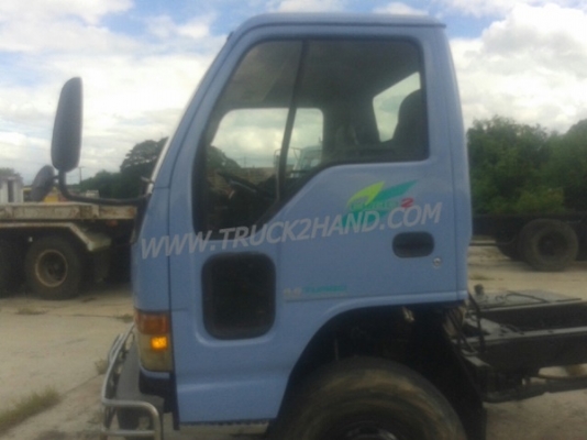 รถบรรทุก 6 ล้อ ISUZU NPR หัวแชซซี 115 แรงม้า 4 สูบ เครื่อง 4BE1  พวงมาลัยพาวเวอร์