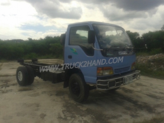 รถบรรทุก 6 ล้อ ISUZU NPR หัวแชซซี 115 แรงม้า 4 สูบ เครื่อง 4BE1  พวงมาลัยพาวเวอร์