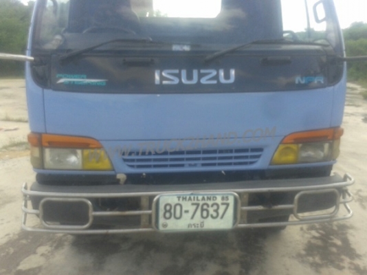 รถบรรทุก 6 ล้อ ISUZU NPR หัวแชซซี 115 แรงม้า 4 สูบ เครื่อง 4BE1  พวงมาลัยพาวเวอร์