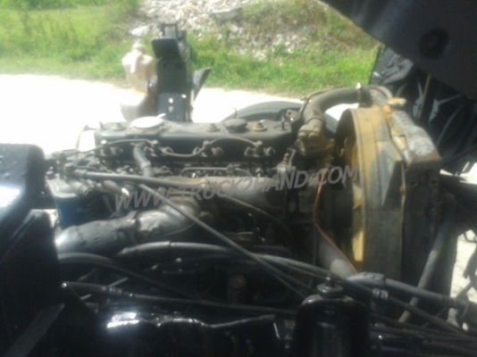 รถบรรทุก 6 ล้อ ISUZU NPR หัวแชซซี 115 แรงม้า 4 สูบ เครื่อง 4BE1  พวงมาลัยพาวเวอร์