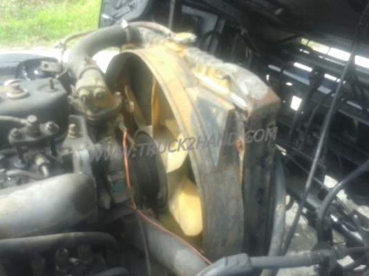 รถบรรทุก 6 ล้อ ISUZU NPR หัวแชซซี 115 แรงม้า 4 สูบ เครื่อง 4BE1  พวงมาลัยพาวเวอร์