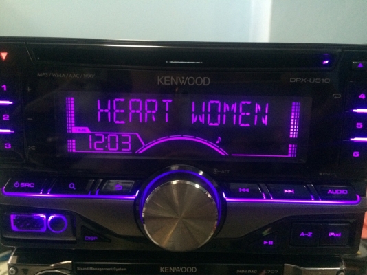 KENWOOD DPX-U510 24Bit USB Ipod MP3 CD AUX ไฟ7สี ปรีเอ้า 1 ชุด สภาพสวย มือ2 ญี่ปุ่น
