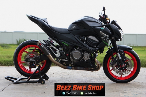 << ดาวน์ 85,000>>ขาย Kawasaki Z800 รุ่นปี 2014 แต่งเต็ม ประกันชั่น 1 สภาพสวย
