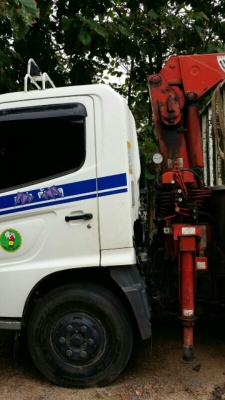 หกล้อ  HINO FC 9JJ -150 ปี51 ซีรี่500 เครน รุ่นใหม่ ท้องวี 3ตัน สภาพดีสวยพร้อมใช้ ช่วงยาว5.50ม ทะเบียนพร้อมโอน ราคา 1,180,000บ ต่อรอง