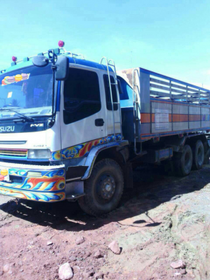 ขายรถบรรทุก 18 ล้อพ่วงแม่ลูกดัมพ์ ISUZU DECA 200 แรงม้าปี 2549 ลูกพ่วง 2 เพลา ราคา 1420000