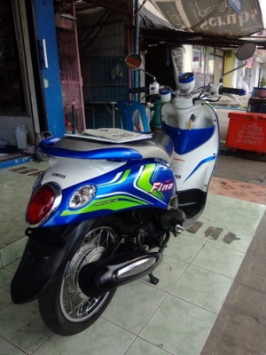 Yamaha Fino ลาย Sports รถปี55 สวยๆพร้อมเล่มครับ