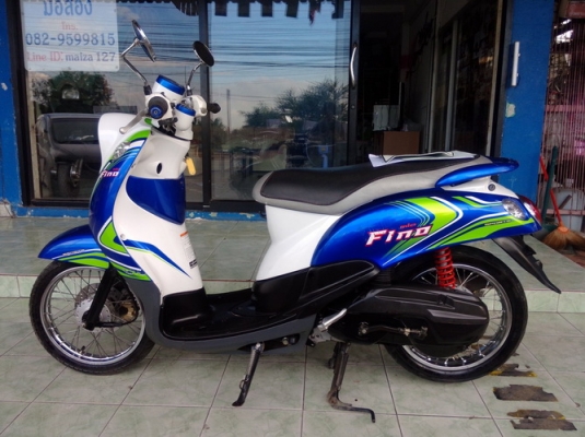 Yamaha Fino ลาย Sports รถปี55 สวยๆพร้อมเล่มครับ