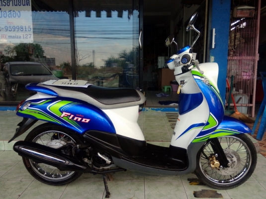 Yamaha Fino ลาย Sports รถปี55 สวยๆพร้อมเล่มครับ