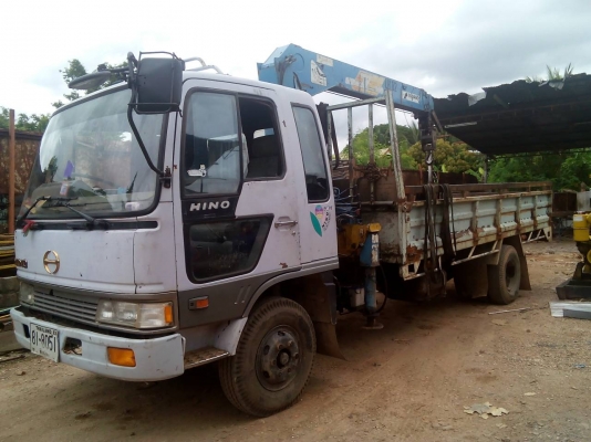 หกล้อ HINO FD195 เครน 3 ตัน ช่วงยาว 6 ม สภาพดีสวยพร้อมใช้ ทะเบียนพร้อมโอน หกล้อ HINO FD195 เครน 3 ตัน ช่วงยาว 6 ม สภาพดีสวยพร้อมใช้ ทะเบียนพร้อมโอน