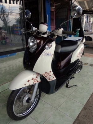 Yamaha Fino ลาย Fashion เลขทะเบียนสวย 6 เลย พร้อมเล่ม ราคาถูกครับ
