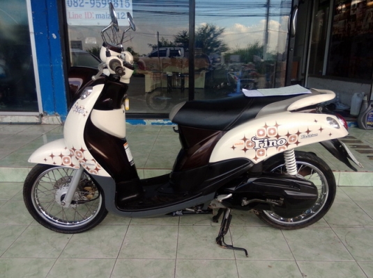 Yamaha Fino ลาย Fashion เลขทะเบียนสวย 6 เลย พร้อมเล่ม ราคาถูกครับ