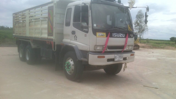 ขายรถบรรทุก 10 ล้อดัมพ์ ISUZU ROCKY 240 แรงม้าปี 2540 มีระบบลากพ่วง ราคา 1300000