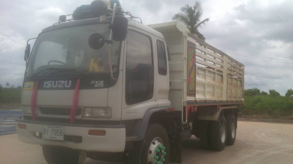 ขายรถบรรทุก 10 ล้อดัมพ์ ISUZU ROCKY 240 แรงม้าปี 2540 มีระบบลากพ่วง ราคา 1300000