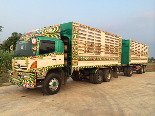 HINO 2 P ( NGV  โรงงาน )ดัมพ์ + ลูกดัมพ์ SHK