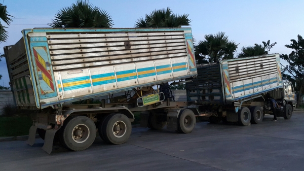 ขายรถพ่วง 22 ล้อ แม่.ลูก กระบะเนียมคอกเกษตรดั้ม HINO FM3M วางเครื่อง.P11C-320 แรง 7 เกียร์ ราคา.1550000 ต่อรอง สนใจจองเลยครับ