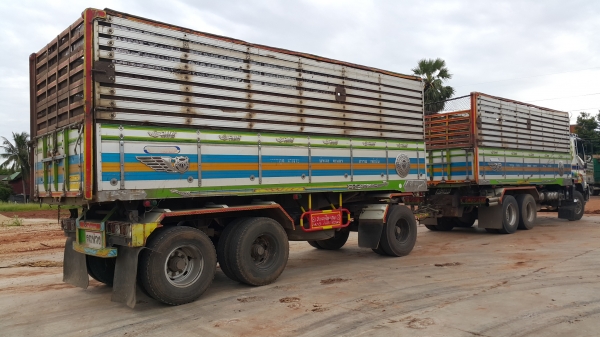 ขายรถพ่วง 22 ล้อ แม่.ลูก กระบะเนียมคอกเกษตรดั้ม อู่.พงศ์ไพบูรณ์ ISUZU 360 ปี.15.พ.ค.52 ราคา.2450000 ต่อรอง สนใจนัดดูรถได้เลย