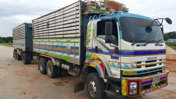 ขายรถพ่วง 22 ล้อ แม่.ลูก กระบะเนียมคอกเกษตรดั้ม อู่.พงศ์ไพบูรณ์ ISUZU 360 ปี.15.พ.ค.52 ราคา.2450000 ต่อรอง สนใจนัดดูรถได้เลย