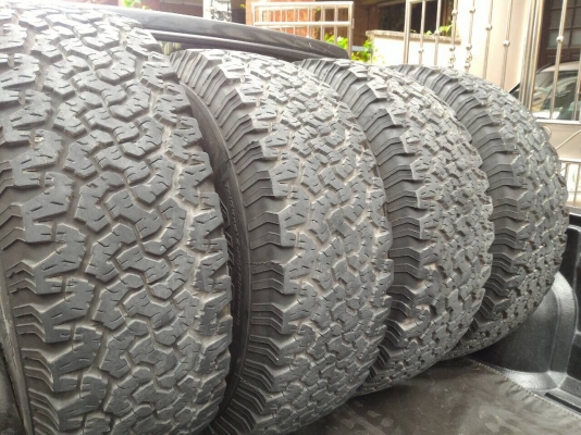 ขายยาง BF ALL 265 x 70 x 16 พร้อมล้อลาย Bradley ขายยาง BF ALL 265 x 70 x 16 พร้อมล้อลาย Bradley