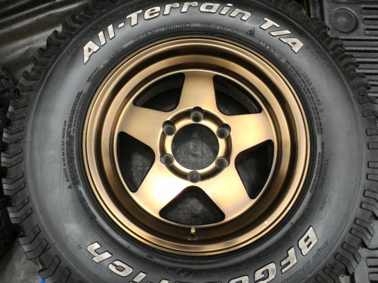 ขายยาง BF ALL  265 x 70 x 16  พร้อมล้อลาย  Bradley