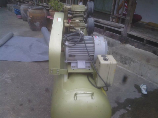 ขายปั๊มลมมือสอง 5HP 300ลิตร มอเตอร์มิตรซูบิชิ 5Hp 220V ขายปั๊มลมมือสอง 5HP 300ลิตร มอเตอร์มิตรซูบิชิ 5Hp 220V
