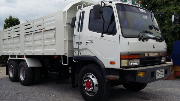 ขายรถสิบล้อดั๊มสองเพลา มิตซูบิชิ เอ็ม 6  260 แรง เทอร์โบอินเตอร์  สนใจ 0817368589