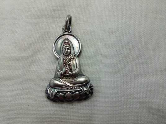 เจ้าแม่กวนอิมเนื้อเงินแท้