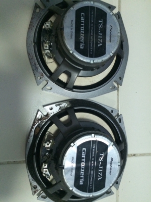 ลำโพง Pioneer TS-J17A 6.5นิ้ว 2ทาง 170W โครงหล่อ กรวยเคฟล่า สภาพสวย มือ2 ญี่ปุ่น ลำโพง Pioneer TS-J17A 6.5นิ้ว 2ทาง 170W โครงหล่อ กรวยเคฟล่า สภาพสวย มือ2 ญี่ปุ่น