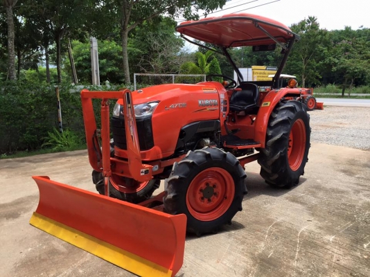 ขายรถไถ Kubota L4708(4WD) พร้อมใบมีดและผานพรวนLCS 24&#039;&#039;x6(ของใหม่) รถสวยพร้อมใช้งาน
