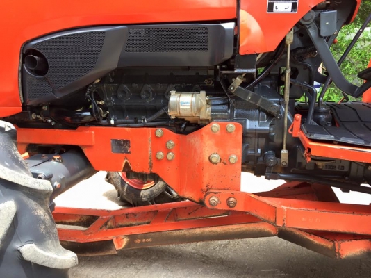 ขายรถไถ Kubota L4708(4WD) พร้อมใบมีดและผานพรวนLCS 24&#039;&#039;x6(ของใหม่) รถสวยพร้อมใช้งาน