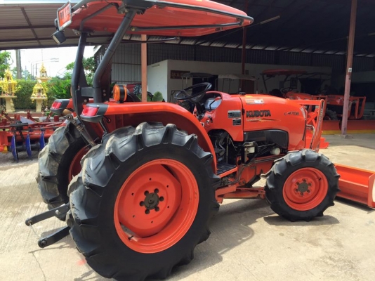 ขายรถไถ Kubota L4708(4WD) พร้อมใบมีดและผานพรวนLCS 24&#039;&#039;x6(ของใหม่) รถสวยพร้อมใช้งาน