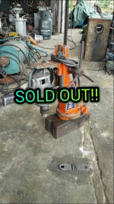 ******* Sold Out!! ******* สว่านแม่เหล็ก KANETSU Japan ไฟบ้าน 220V. แน่นๆสวยกริ้บ!! 089-2499-123 นครปฐม